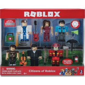 Resim Giochi Preziosi Rbl20000 Roblox 6’lı Figür Seti W4-10732 
