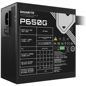 Resim Gıgabyte Gp-p650g, 650w, 80+ Gold, Gamıng Power Supply 