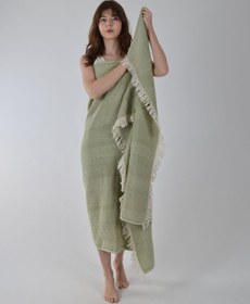 Resim Yeşil Müslin Peştemal 