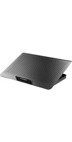 Resim Upway Ice Coorel A18 Siyah Alüminyum Hız Ayarlı Notebook Soğutucu Ergonomik Stand 