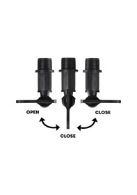 Resim Ulzyvf Su Somunlu Pirinç Musluğu Butt 3/4in Ct 