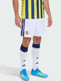 Resim Fenerbahçe 2026/27 Çubuklu Beyaz Şort - STD / L 