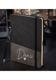 Resim Bk Gift Kişiye Özel Siyah Termo Deri Defter Ve Touchpen Kalem Seti -13, Kurumsal Ve Özel Hediye, Yeni İş Hediyesi Kobitmeyencom35976 Bk Gift 