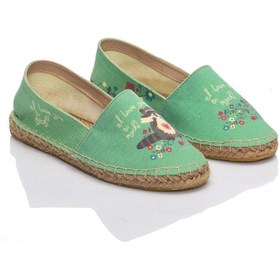 Resim Streetfly Özel Tasarım El Yapımı Hasır Taban Espadril 