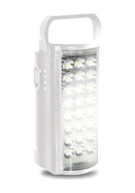 Resim Taşınabilir Led Işıldak - 24 Led, Uzun Süreli Kullanım Açık Ahşap 