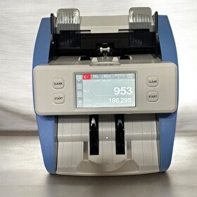 Resim Bill Counter KSN110 Çift Cıs’lı Tek Katlı Profosyonel Para Sayma Makinesi 