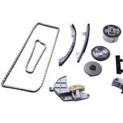 Resim Eksantrik Zincir Seti X-trail T30 02-07 2.0 Qr20de 9 Parça + Cvvt Dişli -47265 