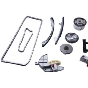 Resim Eksantrik Zincir Seti X-trail T30 02-07 2.0 Qr20de 9 Parça + Cvvt Dişli -47265 