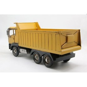 Resim Dekoratif Metal Hafriyat Kamyonu 