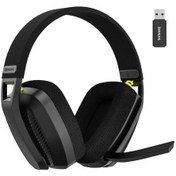 Resim Wealthglow Bw06 2.4g Kablosuz Oyun Kulaklığı, Mikrofonlu, Pc/ps4/ps5 Uyumlu, Bluetooth Kulaklık - Siyah N1dymy 