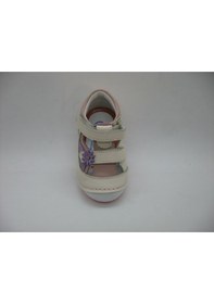 Resim Angelokids Perlina 01102 Doğal Deri Ortopedik Ilk Adım Ayakkabısı 18-21 (422287775) 