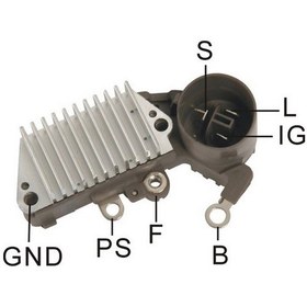 Resim 12v Alternatör Konjektör Yuvarlak Soket 3 Fiş s-l-ıg Honda-to N11.236 