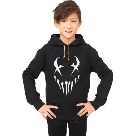 Resim Tshirthane lucifer zombie skull Çocuk Sweatshirt 