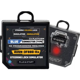 Resim Goldcar Ford Mondeo, S-Max ve Galaxy Modelleri ile Uyumlu Direksiyon Kilidi Simülatörü Emülatörü 