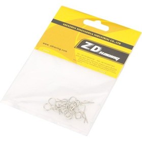 Resim Kosona Zd Racing 1/10 Rc Araçları İçin Metal R Tipi Klips Yedek Parça Seti 7274 - 10 Adet 
