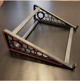 Resim Craftsy3D Laptop Standı – 3D Baskı Ergonomik Masa Üstü Bilgisayar Yükseltici (Boyasız/Beyaz) 