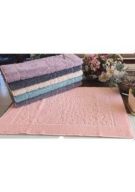 Resim 6.lı Set Annem Çeyizlik 50x70 Cm Lüks Jakarlı Ayak Havlusu Yeni Sezon Çiçek Diğer 