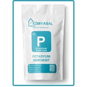 Resim POTASYUM HIDROKSIT-POTASSIUM HYDROXIDE hammadde 1000g 