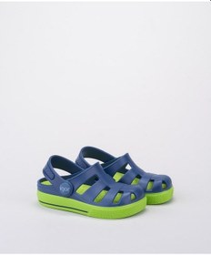 Resim Igor S10284-003 Ola Combi Mavi Yeşil Çocuk Sandalet 