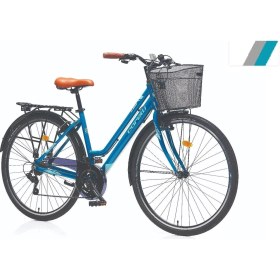 Resim Corelli Clarra Bayan Åehir Bisikleti 460h V 28 Jant 21 Vites Beyaz Siyah Gri Ãok Renkli 