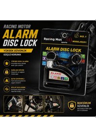 Resim Disk Kilidi Alarm Lı Model 