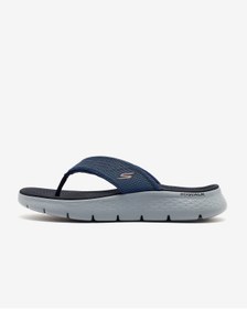 Resim SKECHERS GO WALK FLEX SANDAL Erkek Lacivert Parmak Arası Terlik 229214 NVY 