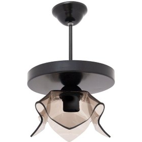 Resim Sultan Tekli Avize Siyah 