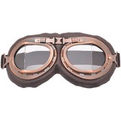 Resim Harley Gözlükleri Motosiklet Sürüş Gözlükleri Retro Klasik Gözlükler Rüzgar Geçirmez Gözlükler Kum Kartı Kask Gözlükleri Şeffaf 