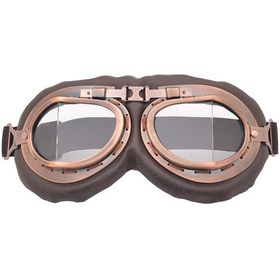 Resim Harley Gözlükleri Motosiklet Sürüş Gözlükleri Retro Klasik Gözlükler Rüzgar Geçirmez Gözlükler Kum Kartı Kask Gözlükleri Şeffaf 