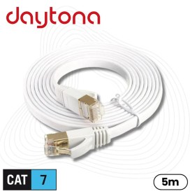 Resim Daytona Cat7 Gigabit Flat Ethernet RJ45 Modem 10GBPS 600MHZ Internet Kablosu A4259 