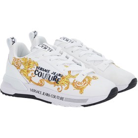 Resim VERSACE JEANS COUTURE Beyaz Kadın Sneaker 74va3saazs664g 