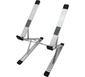 Resim Braventa Collection Kaliteli Tok Alüminyum Dizüstü Bilgisayar Notebook Standı Yüksekliği Ayarlanabilir 30CM Maksimum Yük 