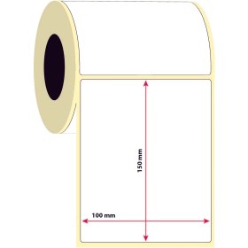 Resim Işimiz Etiket 100X150 Termal Etiket | 6 Rulo | 250 Sarım | 