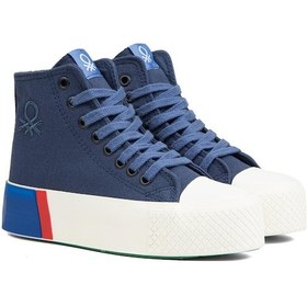 Resim Benetton Bn-30938 - Lacivert - Kadın Spor Ayakkabı 001 