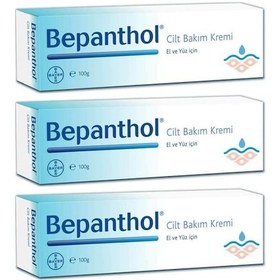Resim Bepanthol Cilt Bakım Kremi 3 x 100 G 