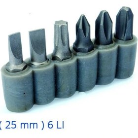 Resim İzeltaş Bits Set ( 25 Mm ) 6'lı 
