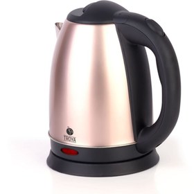 Resim Elektrikli Su Isıtıcısı - Kettle Mavi Gold Siyah Renk Seçenekleri 