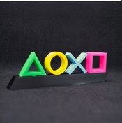 Resim Playstation Ps Konsol Logo Tasarımlı Dekor 