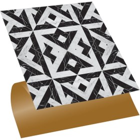 Resim Tink Kendinden Yapışkanlı Kesilebilir Mermer 008 Desenli Pvc Karo 30x30 cm 11 Adet 1m2 