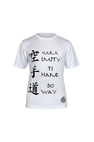 Resim DO-SMAI Dijital Baskılı Karate Fitness Boks Muay Thai Antrenman Tişörtü Spor T-shirt Krt093 