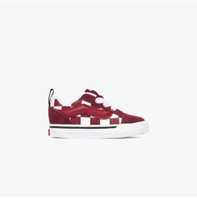 Resim Vans Knu Skool Elastic Lace Çocuk Bordo Sneaker Vn000d0kbrd1 Bordo 