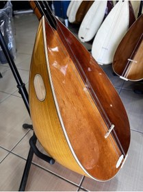 Resim Bircanmüzik 42 cm Dut Tekne Profesyonel Kısa Sap Bağlama (soft kılıf, yedek tel ve mızrap hediye) 