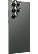 Resim Samsung Uyumlu Galaxy S24 Ultra Zore Titanium Premium Temperli Kamera Lens Koruyucu Caselab 