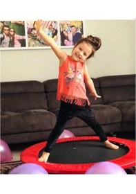 Resim 102 Cm 40 İnç Kırmızı Trambolin 