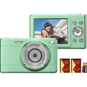 Resim 1080p Dijital Kamera Dijital Video Kamera 56mp 2.88 İnç Ips Ekran 8x Zoom 