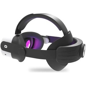 Resim 12000 Mah Pil Paketi Kafa Bandı Meta Quest 3s Vr Aksesuarları 2024 Oculus Quest No Battery Black 1 