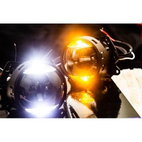 Resim Bi-xenon Gündüz Ledli-sinyalli Beyaz-beyaz / Laam960 Renkli 