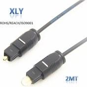Resim Profisher Toslink Fiber Optik Multimedya Ses Kablosu 2.2mm 2 Metre Uzunluk Xly 