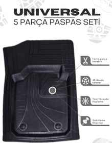 Resim Kingstar X-Vega Üniversal Havuzlu Paspas 4D Class 