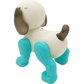 Resim Birlik Oyuncak Akıllı Dans Eden Robot Köpek 111-2 Mavİ 